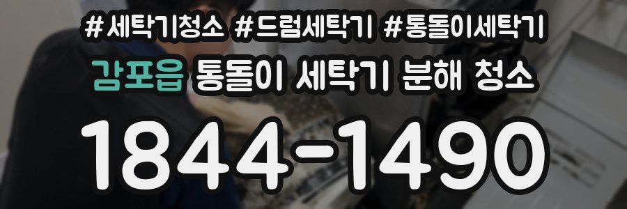 감포읍 통돌이 세탁기 분해 청소