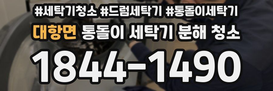 대항면 통돌이 세탁기 분해 청소