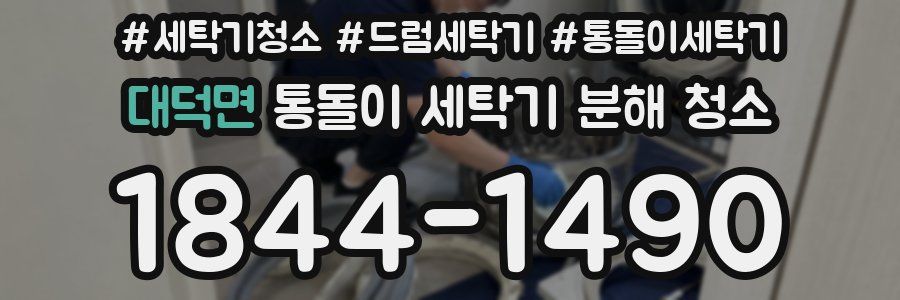 대덕면 통돌이 세탁기 분해 청소