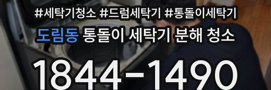도림동 통돌이 세탁기 분해 청소