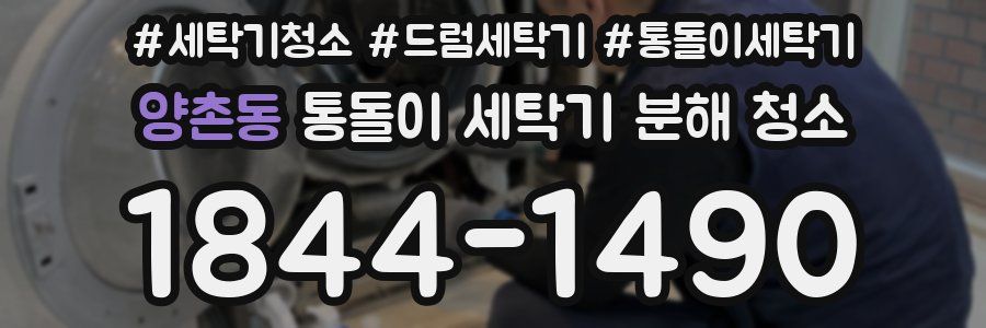 양촌동 통돌이 세탁기 분해 청소