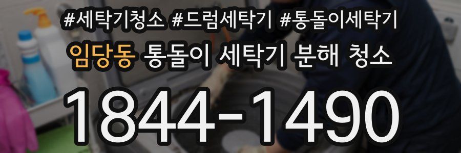 임당동 통돌이 세탁기 분해 청소