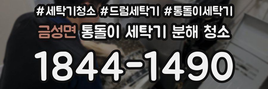 금성면 통돌이 세탁기 분해 청소