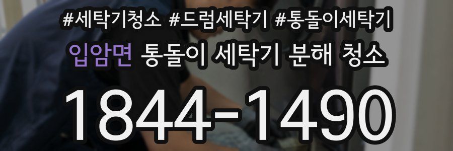 입암면 통돌이 세탁기 분해 청소
