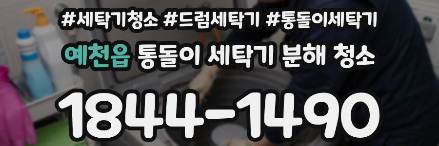 예천읍 통돌이 세탁기 분해 청소