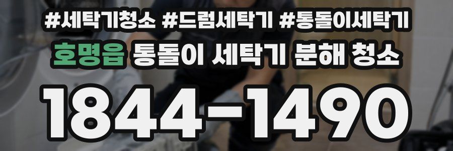 호명읍 통돌이 세탁기 분해 청소