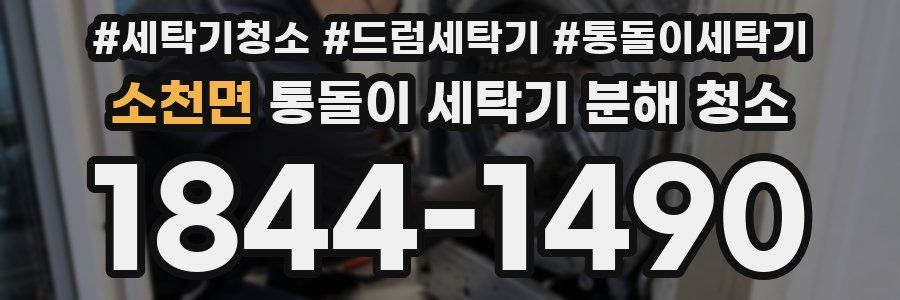 소천면 통돌이 세탁기 분해 청소