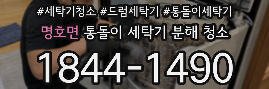 명호면 통돌이 세탁기 분해 청소