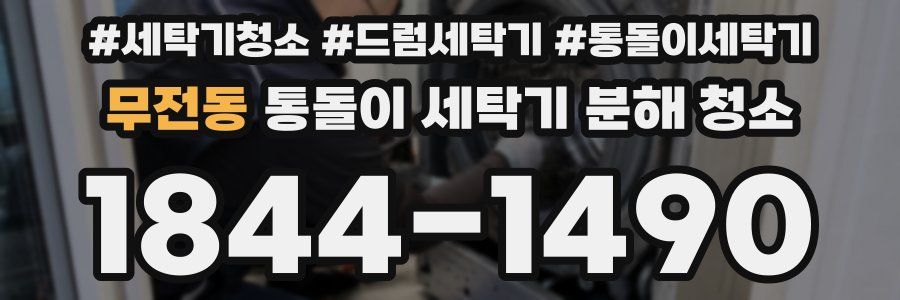 무전동 통돌이 세탁기 분해 청소