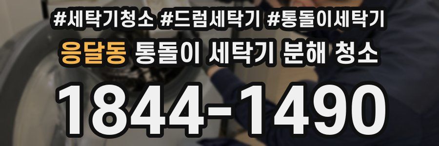 응달동 통돌이 세탁기 분해 청소
