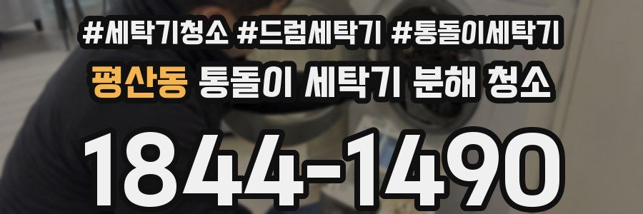 평산동 통돌이 세탁기 분해 청소