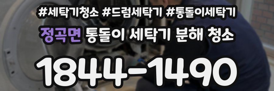 정곡면 통돌이 세탁기 분해 청소