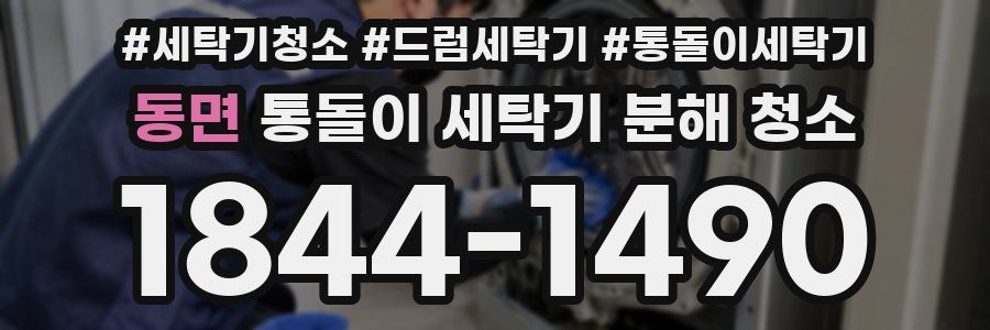 동면 통돌이 세탁기 분해 청소