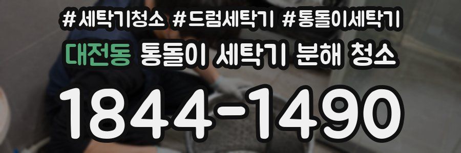 대전동 통돌이 세탁기 분해 청소