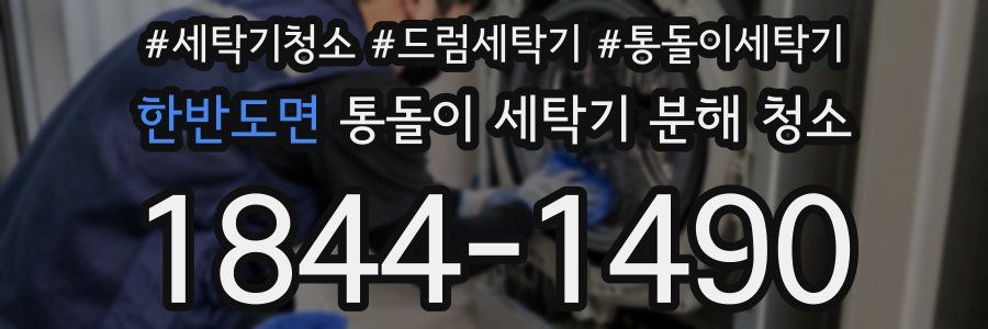 한반도면 통돌이 세탁기 분해 청소