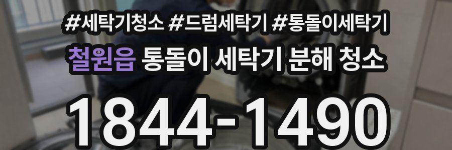 철원읍 통돌이 세탁기 분해 청소