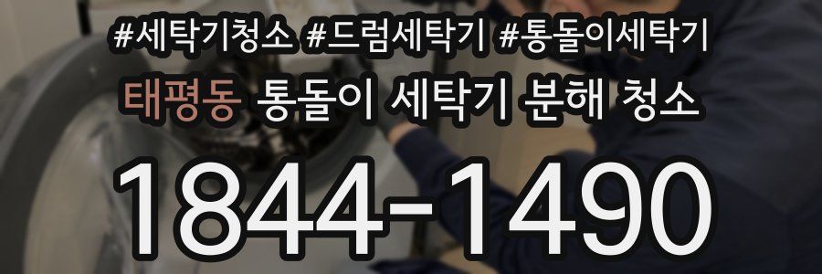 태평동 통돌이 세탁기 분해 청소