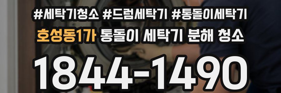호성동1가 통돌이 세탁기 분해 청소