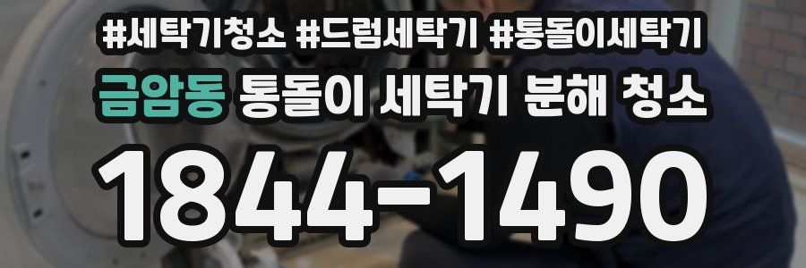 금암동 통돌이 세탁기 분해 청소