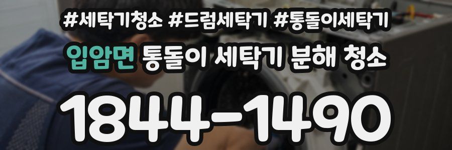 입암면 통돌이 세탁기 분해 청소