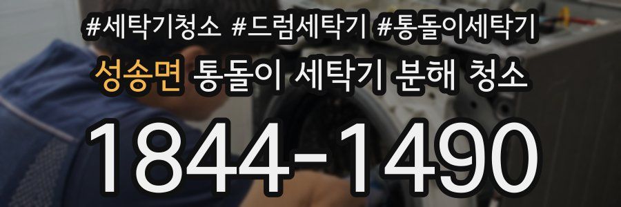 성송면 통돌이 세탁기 분해 청소