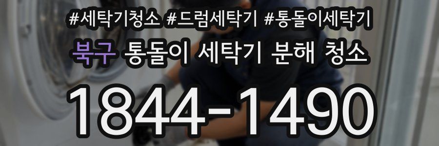 북구 통돌이 세탁기 분해 청소