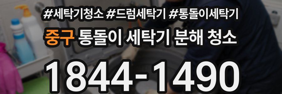 중구 통돌이 세탁기 분해 청소