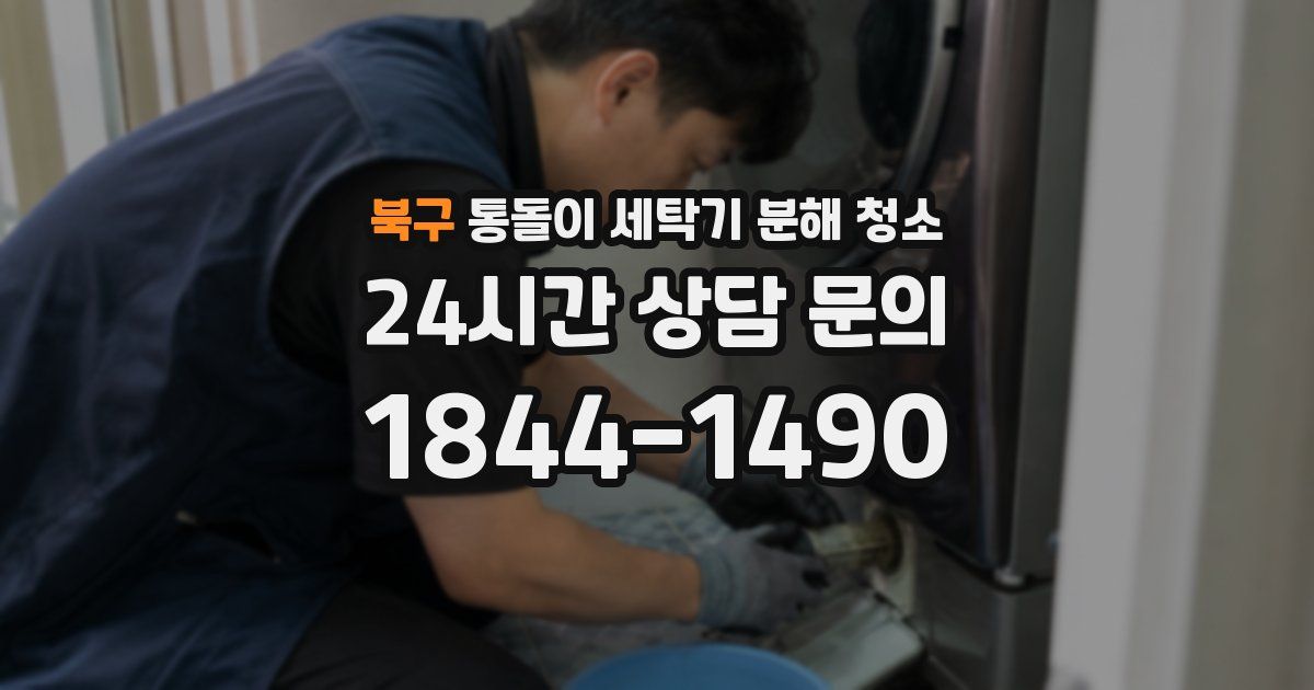 북구 통돌이 세탁기 분해 청소