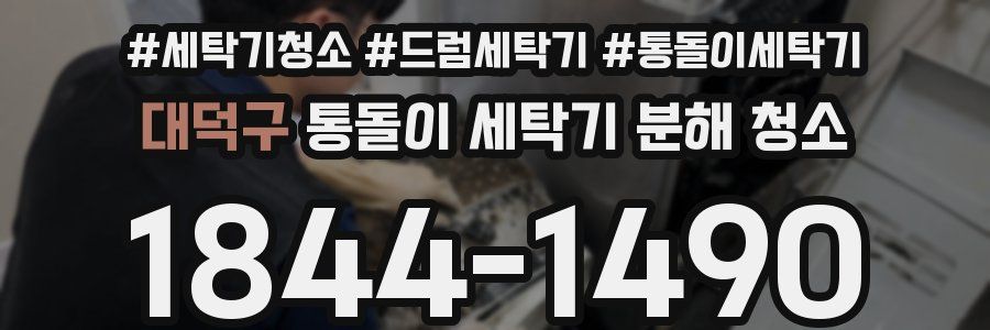 대덕구 통돌이 세탁기 분해 청소