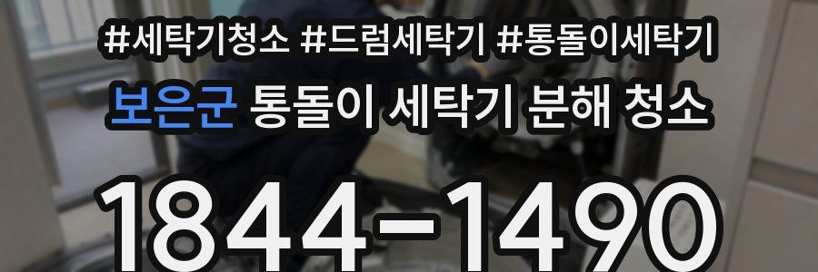 보은군 통돌이 세탁기 분해 청소
