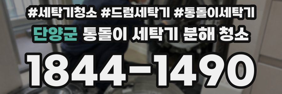 단양군 통돌이 세탁기 분해 청소