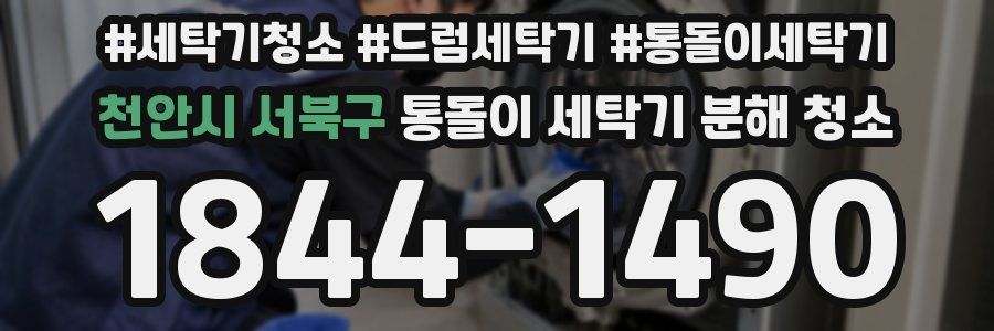 천안시 서북구 통돌이 세탁기 분해 청소