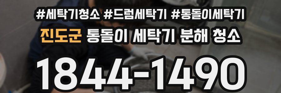 진도군 통돌이 세탁기 분해 청소