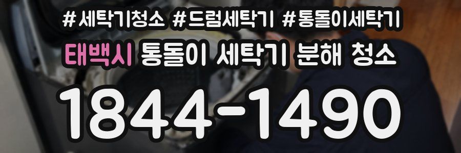 태백시 통돌이 세탁기 분해 청소