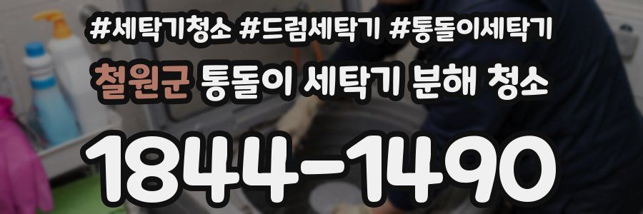 철원군 통돌이 세탁기 분해 청소