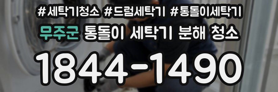 무주군 통돌이 세탁기 분해 청소