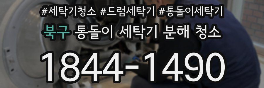 북구 통돌이 세탁기 분해 청소
