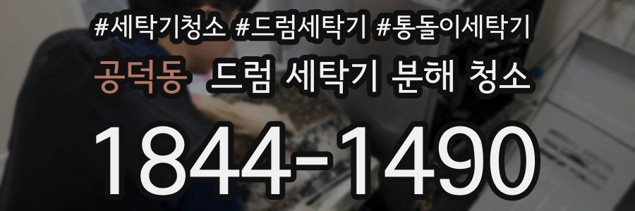 공덕동 드럼 세탁기 분해 청소
