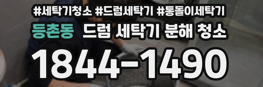 등촌동 드럼 세탁기 분해 청소
