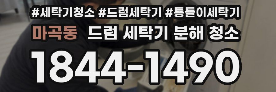마곡동 드럼 세탁기 분해 청소