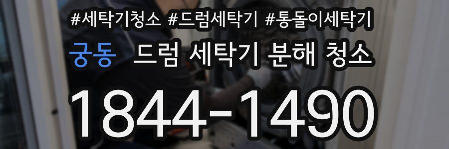 궁동 드럼 세탁기 분해 청소