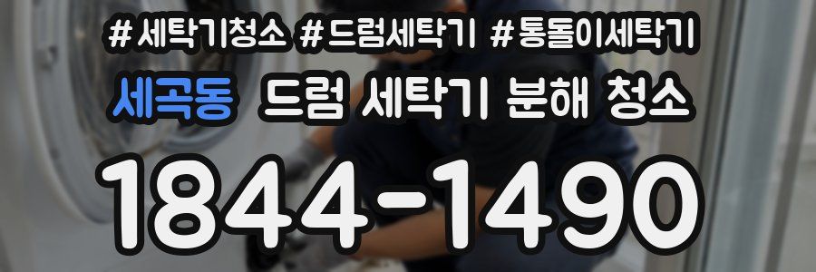 세곡동 드럼 세탁기 분해 청소