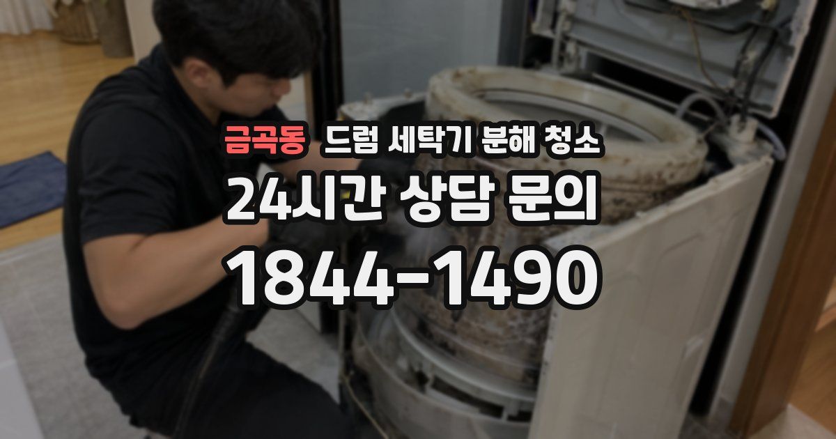 금곡동 드럼 세탁기 분해 청소