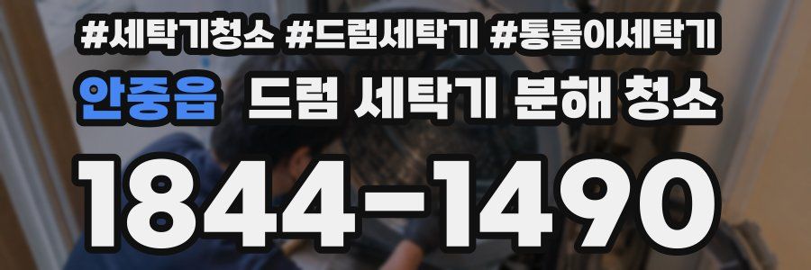 안중읍 드럼 세탁기 분해 청소