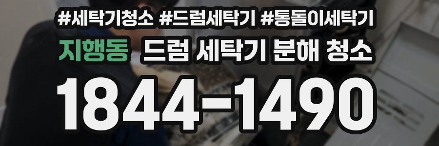 지행동 드럼 세탁기 분해 청소