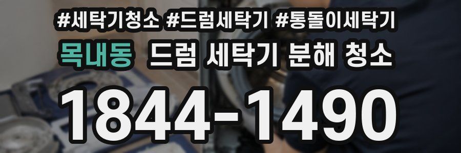 목내동 드럼 세탁기 분해 청소