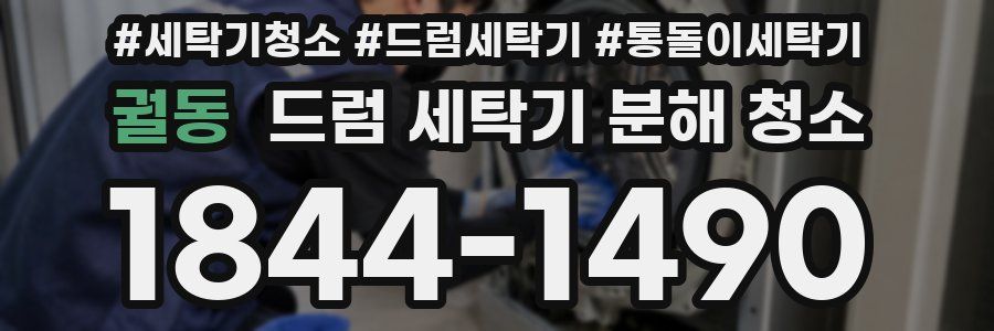 궐동 드럼 세탁기 분해 청소