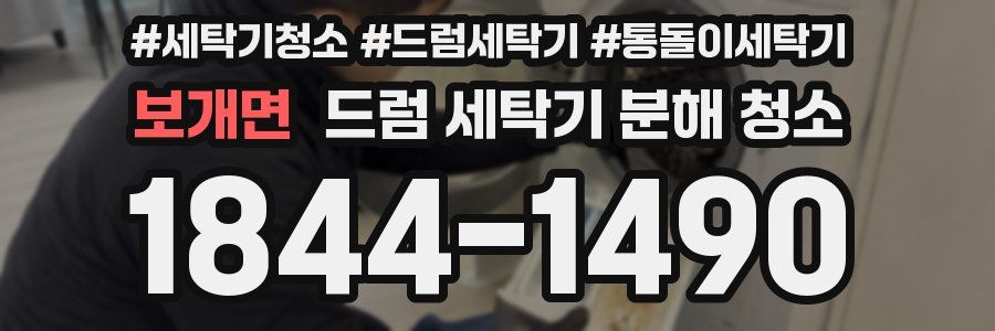 보개면 드럼 세탁기 분해 청소
