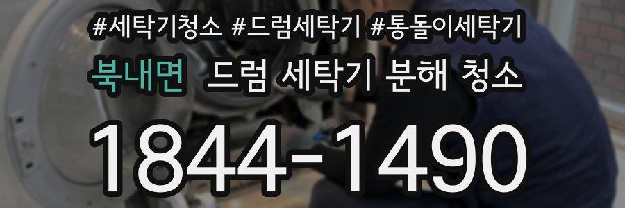 북내면 드럼 세탁기 분해 청소