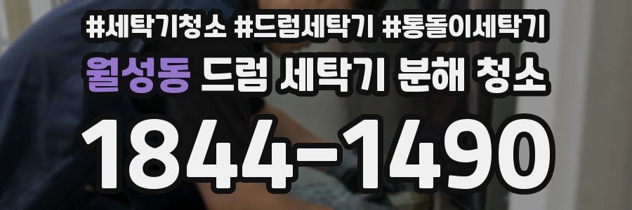월성동 드럼 세탁기 분해 청소